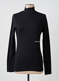 Sous-pull stretch manches longues noir HINNOMINATE femme
