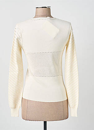 Pull col v manches longues beige MAX MARA femme