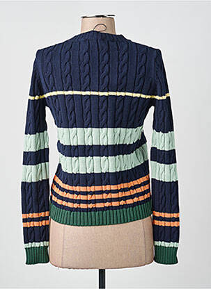 Pull coupe cintrée manches longues bleu WEEKEND MAXMARA femme