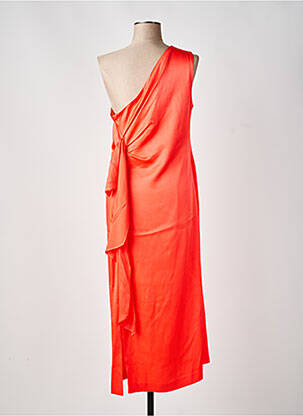 Robe longue sans manche sans manche orange MAX MARA femme