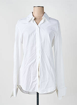 Chemisier coupe cintrée manches longues blanc SPORTMAX femme