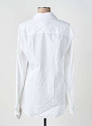 Chemisier coupe cintrée manches longues blanc SPORTMAX femme