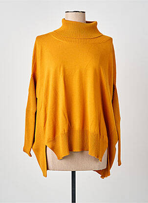 Pull maternité stretch orange PIER ANTONIO GASPARI femme