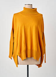 Pull maternité stretch orange PIER ANTONIO GASPARI femme