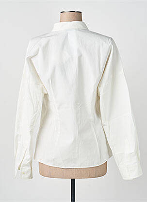 Chemisier coupe cintrée manches longues beige WEEKEND MAXMARA femme