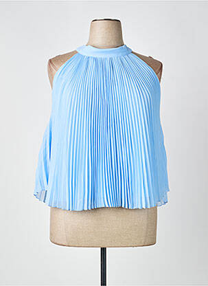 Top sans manche sans manche bleu MILVA ME femme