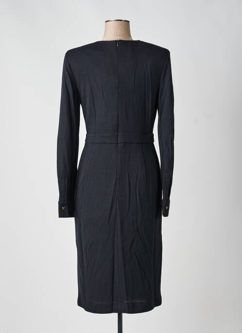 Robe mi-longue manches longues manches longues noir MAX MARA femme