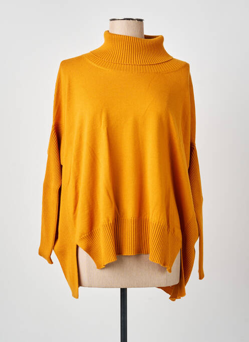 Pull maternité stretch orange PIER ANTONIO GASPARI femme