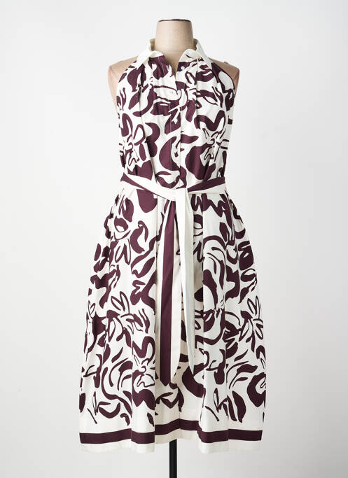 Robe longue violet MILVA ME femme