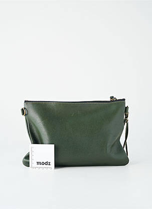 Pochette fermeture zippée vert YOLETE femme