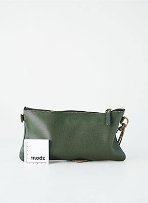 Pochette fermeture zippée vert YOLETE femme