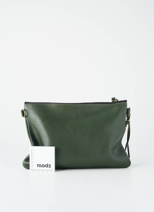 Pochette fermeture zippée vert YOLETE femme