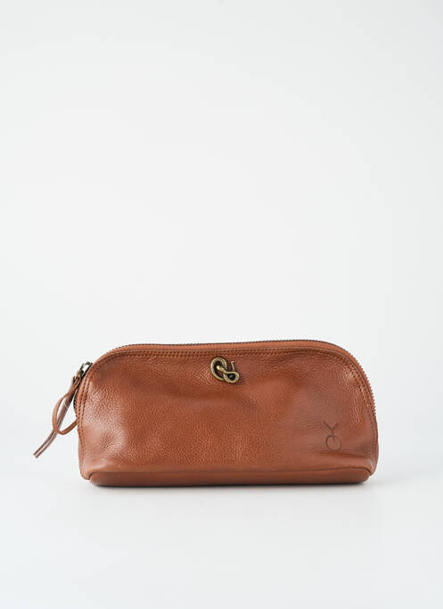 Pochette marron YOLETE femme