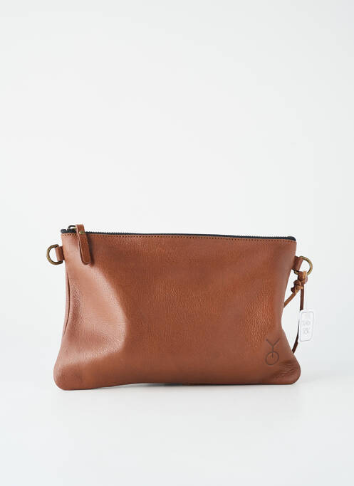 Pochette marron YOLETE femme