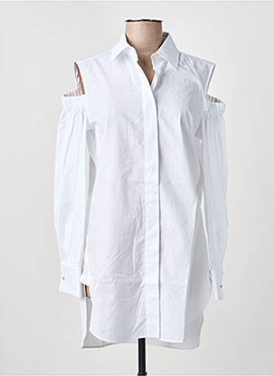 Tunique manches longues col chemisier blanc MAX MARA femme