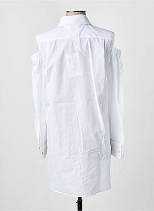 Tunique manches longues col chemisier blanc MAX MARA femme