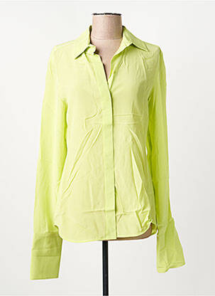 Chemisier coupe cintrée manches longues vert SPORTMAX femme