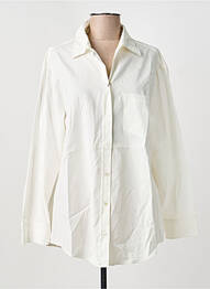 Chemisier coupe droite manches longues beige WEEKEND MAXMARA femme