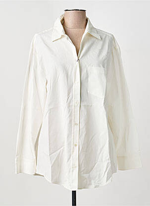 Chemisier coupe droite manches longues beige WEEKEND MAXMARA femme