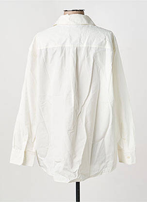 Chemisier coupe droite manches longues beige WEEKEND MAXMARA femme