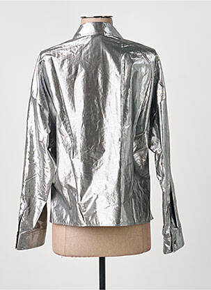 Chemisier manches longues manches longues argent WEEKEND MAXMARA femme