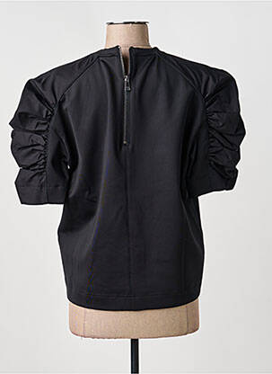 Top stretch manches courtes noir MAX MARA femme