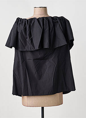 Blouse manches courtes manches courtes noir MAX MARA femme