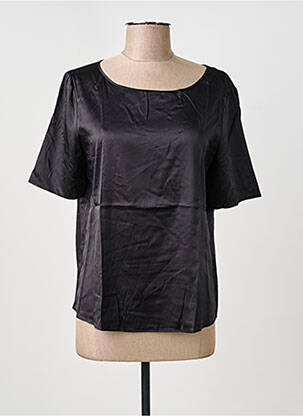 Top coupe fluide manches courtes noir PENNYBLACK femme