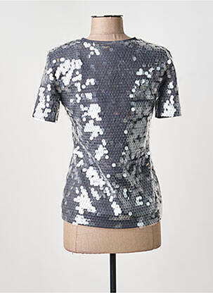 Top manches courtes manches courtes argent SPORTMAX femme