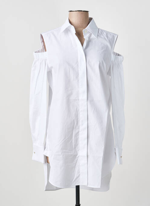 Tunique manches longues col chemisier blanc MAX MARA femme