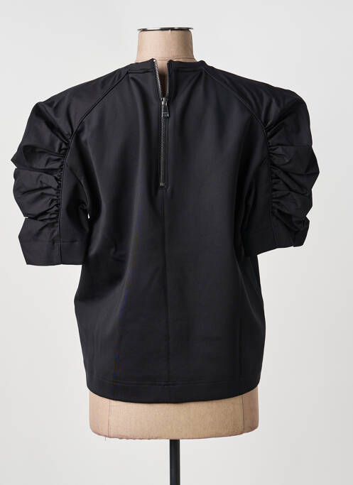 Top stretch manches courtes noir MAX MARA femme
