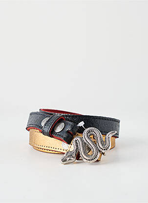Ceinture effet matière satinée or YOLETE femme