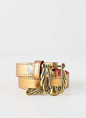 Ceinture or YOLETE femme