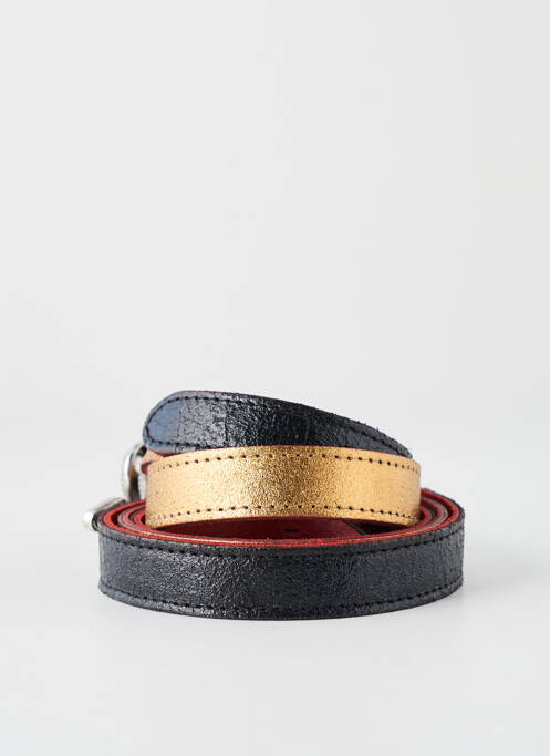 Ceinture effet matière satinée or YOLETE femme