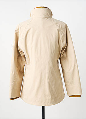 Parka fermeture zippée sur le devant sans capuche beige MAX MARA femme