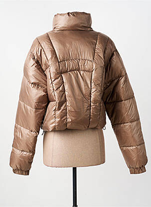 Doudoune poches sans capuche marron HINNOMINATE femme