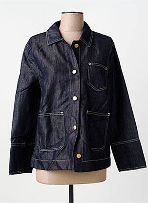 Veste casual poches bleu MAX MARA femme