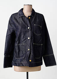 Veste casual poches bleu MAX MARA femme