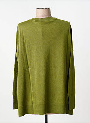 Pull col rond manches longues vert PENNYBLACK femme