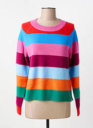 Pull stretch manches longues rose WEEKEND MAXMARA femme