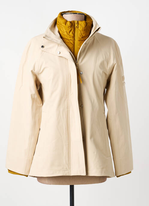 Parka manches longues sans capuche beige MAX MARA femme
