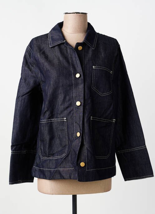 Veste casual poches bleu MAX MARA femme