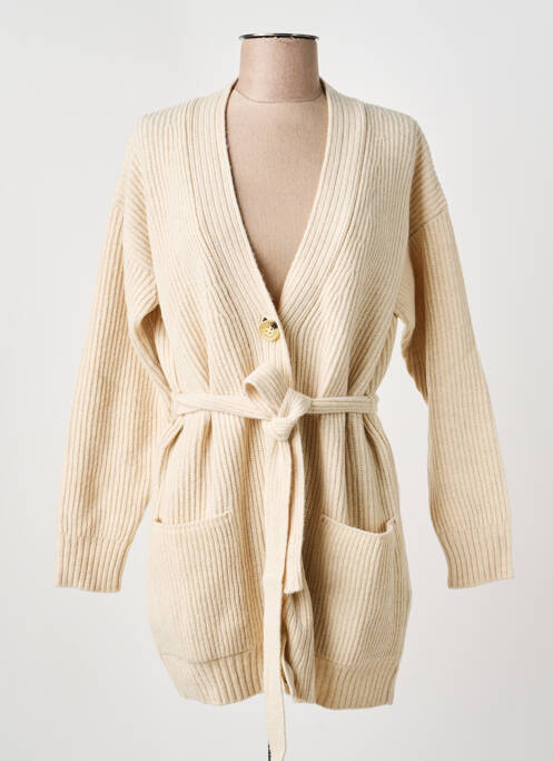 Gilet manches longues beige WEEKEND MAXMARA femme