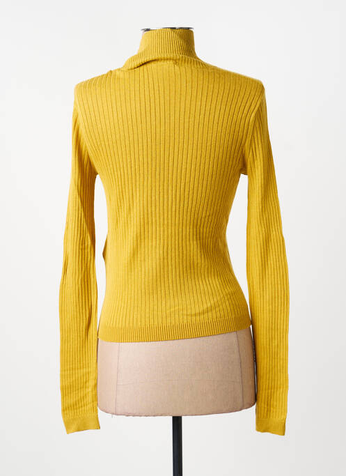 Pull stretch manches longues jaune MAXMARA femme