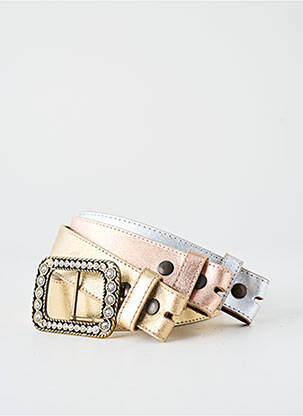 Ceinture or YOLETE femme