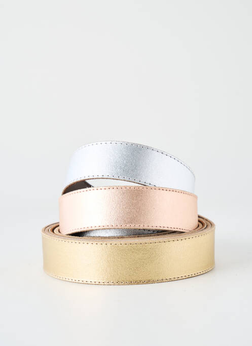 Ceinture or YOLETE femme