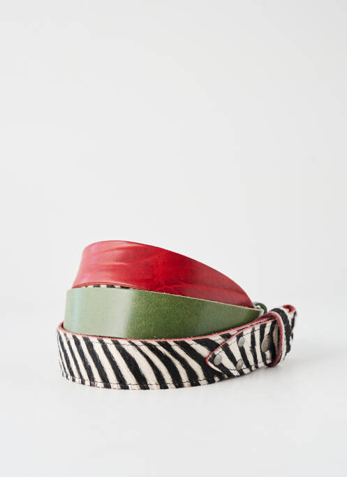 Ceinture rouge YOLETE femme