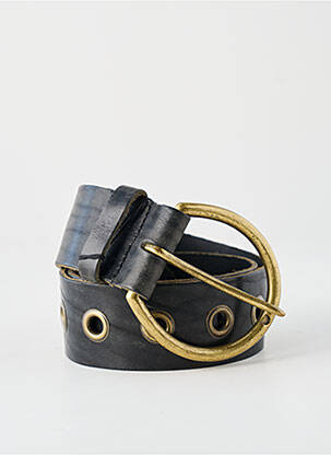 Ceinture effet matière satinée noir YOLETE femme