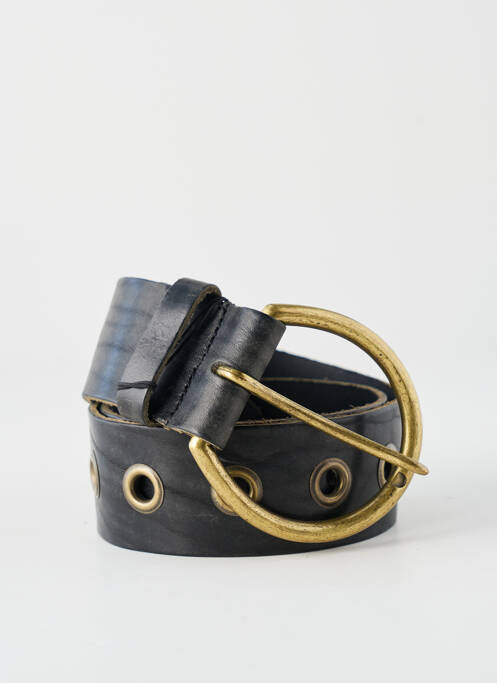 Ceinture effet matière satinée noir YOLETE femme