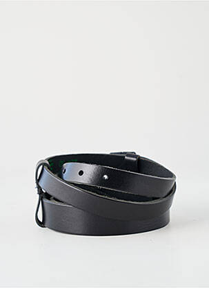 Ceinture effet matière satinée noir YOLETE femme